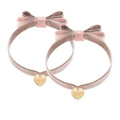 Bransoletki BFF. Czerwone bransoletki Lilou, pozłacane. Za 236.00 zł.