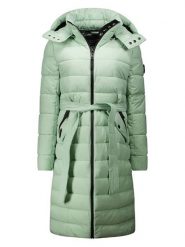 Canadian Peak Płaszcz zimowy "Cabimeak" w kolorze miętowym rozmiar: XXL. Zielone płaszcze Canadian Peak, na zimę, xxl, bez wzorów, z puchu, bez kaptura. Za 260.99 zł.