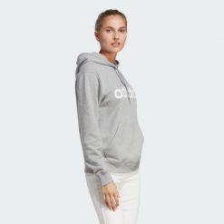 Bluza z kapturem Essentials Linear. Białe bluzy Adidas, xl, bez wzorów, z kapturem. Za 199.00 zł.