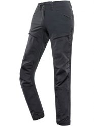 Alpine Pro Spodnie funkcyjne "Zarma" w kolorze antracytowym rozmiar: 44. Czarne spodnie dresowe Alpine Pro, bez wzorów, z materiału, outdoorowe. Za 223.46 zł.