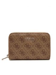 Guess Duży Portfel Damski SWLG96 48140 Beżowy. Brązowe portfele Guess, z aplikacjami, ze skóry. Za 199.99 zł.