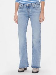 Tommy Jeans Jeansy Sophie DW0DW17200 Niebieski Flare Fit. Niebieskie jeansy Tommy Jeans, bez wzorów. Za 279.99 zł.