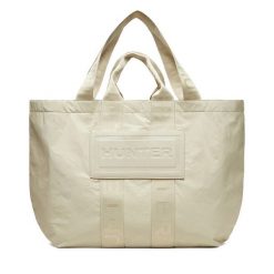 Torebka Hunter. Zielone shopper Hunter, bez wzorów, bez dodatków. Za 219.99 zł.