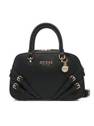 Guess Torebka HWZG96 36050 Czarny. Czarne torebki klasyczne Guess, z aplikacjami, ze skóry, bez dodatków. Za 299.99 zł.