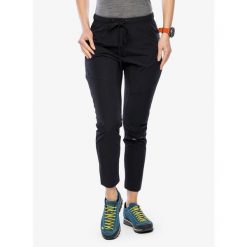 Spodnie turystyczne damskie Super.natural Alpine Active Pants. Czarne spodnie sportowe super.natural, bez wzorów, trekkingowe. Za 429.99 zł.