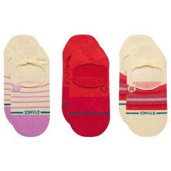 Skarpety damskie Stance Fulfilled 3 Pack. Brązowe skarpety Stance, bez wzorów. Za 95.99 zł.