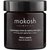 Ujędrniający krem do twarzy anti-aging - Róża z jagodą. Kremy do twarzy Mokosh. Za 155.00 zł.