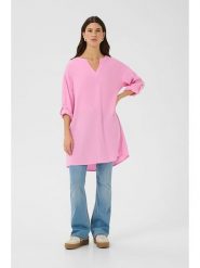 Cream Tunika "Venta" w kolorze jasnoróżowym rozmiar: 44. Różowe tuniki Cream, bez wzorów, bez kołnierzyka, bez ramiączek. Za 104.99 zł.