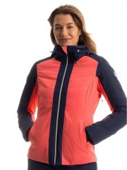 Fischer Kurtka narciarska w kolorze czerwono-czarnym rozmiar: XXL. Czarne kurtki narciarskie FISCHER, xxl, bez wzorów, bez kaptura, narciarskie. Za 459.04 zł.