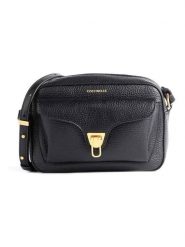 COCCINELLE Skórzana torebka w kolorze czarnym - 21 x 15 x 7 cm rozmiar: onesize. Czarne torby na ramię Coccinelle, bez wzorów, z materiału, na ramię, bez dodatków. Za 931.45 zł.