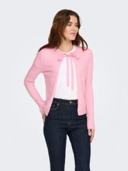 ONLY Kardigan w kolorze jasnoróżowym rozmiar: S. Różowe kardigany Only, s, bez wzorów, z materiału. Za 113.99 zł.