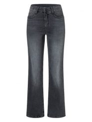 MAC Dżinsy "Laura" w kolorze antracytowym rozmiar: 32/L32. Czarne jeansy MAC, l, z aplikacjami, z podwyższonym stanem. Za 213.18 zł.