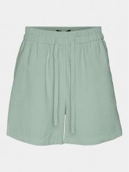 Vero Moda Szorty materiałowe Carmen 10278931 Zielony Loose Fit. Zielone szorty Vero Moda, bez wzorów, z materiału. Za 129.99 zł.