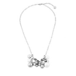 Naszyjnik Furla. Szare naszyjniki Furla, srebrne. Za 659.99 zł.