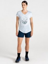 Dare 2b Koszulka sportowa "Serene Tee" w kolorze białym rozmiar: 46. Białe koszulki sportowe Dare 2b, bez wzorów, z wiskozy, bez ramiączek, outdoorowe. Za 52.79 zł.