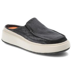 Czarne Klapki Jeep Stylowe Obuwie Damskie. Czarne klapki Jeep, bez wzorów, bez obcasa, na platformie. Za 289.00 zł.