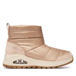 Śniegowce Skechers. Żółte trapery i śniegowce Skechers. Za 449.99 zł.