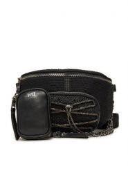 Steve Madden Torebka Brapid SM13001541 Czarny. Czarne listonoszki Steve Madden, bez wzorów, z materiału, bez dodatków. Za 269.99 zł.