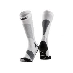 Skarpetki damskie X-Socks Discover. Białe skarpety X Socks, bez wzorów. Za 165.00 zł.
