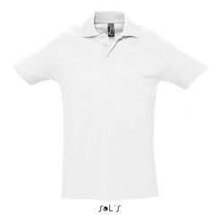Polo Sol's Spring Ii. Białe koszulki polo SOL'S, s, bez wzorów, z bawełny, bez kołnierzyka, bez ramiączek. Za 131.50 zł.