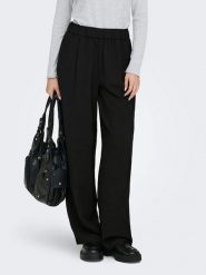 ONLY Spodnie w kolorze czarnym rozmiar: M/L32. Czarne spodnie materiałowe Only, l, bez wzorów, z materiału, z podwyższonym stanem. Za 113.99 zł.