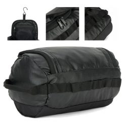 Kosmetyczka turystyczna Kadva Fresher czarna OS. Czarne kufry i kosmetyczki KADVA, bez wzorów, bez dodatków. Za 44.99 zł.