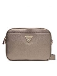 Guess Torebka Meridian II HWBG69 74140 Złoty. Żółte listonoszki Guess, z aplikacjami, ze skóry, bez dodatków. Za 529.99 zł.
