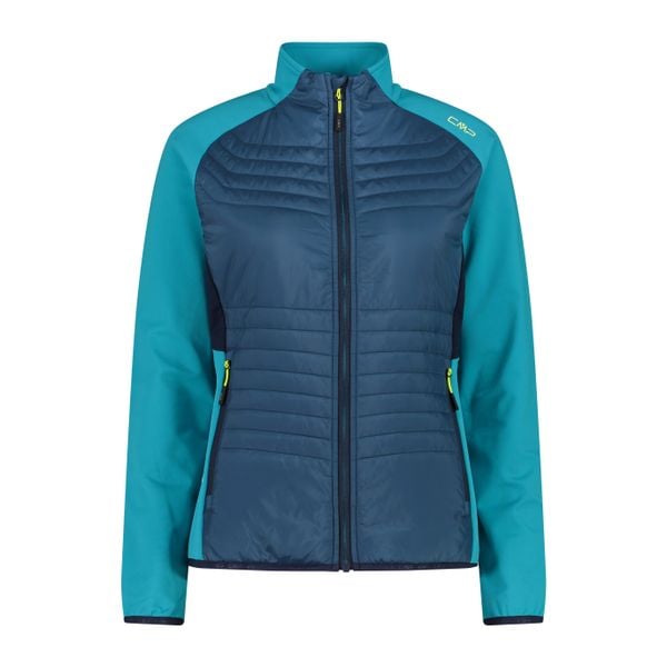 Bluza damska turystyczna CMP 35E6516. Niebieskie bluzy CMP, s, bez wzorów, z materiału, z kapturem. Za 308.50 zł.