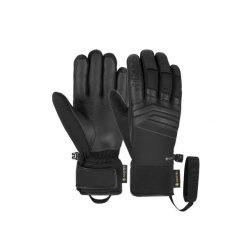 Rękawice narciarskie unisex Reusch Jupiter Gore-Tex kozia skóra nieprzemakalne. Czarne rękawiczki REUSCH, bez wzorów, z gore-texu, sportowe. Za 569.90 zł.