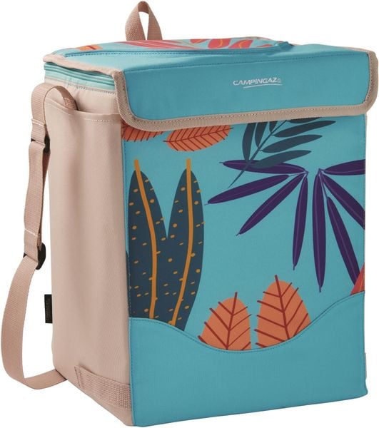 Torba termiczna ETHNIC MINIMAXI 19 L. Niebieskie torby na ramię Campingaz, bez wzorów, z materiału, na ramię, bez dodatków. Za 119.99 zł.