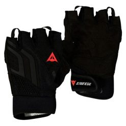Rękawiczki rowerowe dla dorosłych Dainese NET. Czarne rękawiczki Dainese, bez wzorów, z nylonu, sportowe. Za 267.00 zł.