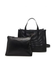 Guess Torebka Brigitta HWWZ72 06230 Czarny. Czarne torebki klasyczne Guess, z aplikacjami, ze skóry, bez dodatków. Za 719.99 zł.