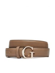 Guess Pasek Damski Not Coordinated Belt BW9118 P4230 Brązowy. Brązowe paski Guess, z aplikacjami, ze skóry. Za 159.99 zł.