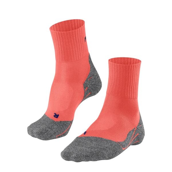 Skarpetki krótkie damskie Falke TK2 Explore Cool. Brązowe skarpety Falke, bez wzorów, z elastanu. Za 149.50 zł.