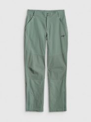 4F Spodnie trekkingowe szybkoschnące damskie - khaki XL. Brązowe spodnie sportowe 4f, l, bez wzorów, z materiału. Za 299.99 zł.