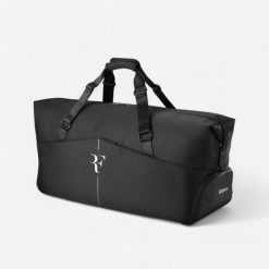 Torba tenisowa Wilson Roger Federer. Czarne torby na ramię Wilson, bez wzorów, z materiału, na ramię, bez dodatków. Za 429.99 zł.