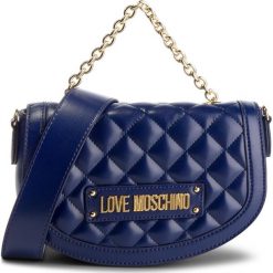 Torebka LOVE MOSCHINO - JC4002PP17LA0750 Blu. Niebieskie torby na ramię Love Moschino, bez wzorów, ze skóry ekologicznej, klasyczne, na ramię, bez dodatków. W wyprzedaży za 449.00 zł.