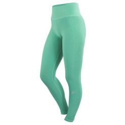Legginsy damskie bezszwowe. Niebieskie legginsy GUGGEN MOUNTAIN, xs, bez wzorów, z elastanu. W wyprzedaży za 197.76 zł.