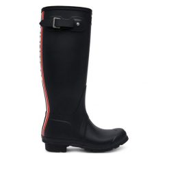 Kalosze Hunter. Czarne kalosze Hunter, bez wzorów. Za 449.99 zł.