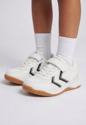 Buty halowe Hummel Multiplay Flex VC 2.0. Niebieskie trekkingi Hummel, z materiału, do piłki ręcznej. Za 252.50 zł.