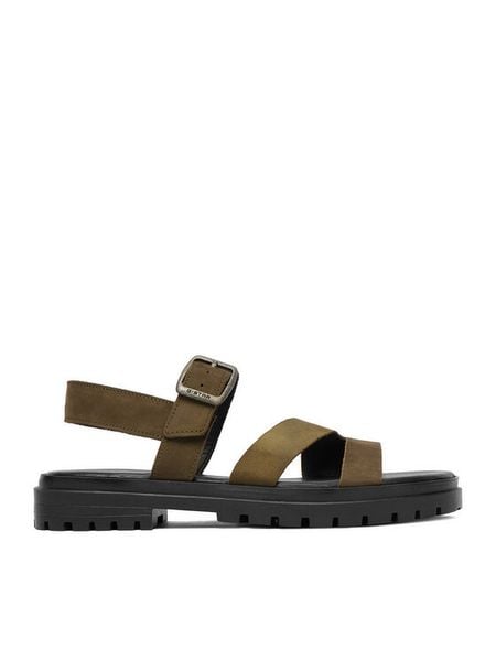 G-Star Raw Sandały CEO-WI34-23568-01 Khaki. Brązowe sandały G-Star Raw, bez wzorów, ze skóry, retro, bez obcasa, na płaskiej podeszwie, bez zapięcia. Za 179.99 zł.