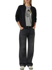 S.OLIVER RED LABEL Bluza w kolorze czarnym rozmiar: 36. Czarne bluzy s.Oliver RED LABEL, s, bez wzorów, bez kaptura. Za 108.99 zł.