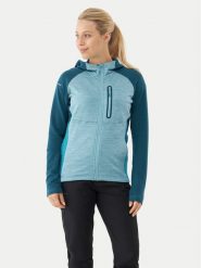 Viking Bluza Delmore Hoodie 720/25/5584 Turkusowy Regular Fit. Niebieskie bluzy Viking, m, bez wzorów, z syntetyku, bez kaptura. Za 179.99 zł.