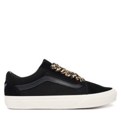 Tenisówki Vans. Czarne trampki Vans, bez wzorów, bez zapięcia. Za 399.99 zł.