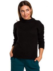 Stylove Sweter w kolorze czarnym rozmiar: L/XL. Czarne swetry Stylove, l, bez wzorów, bez ramiączek. Za 88.61 zł.