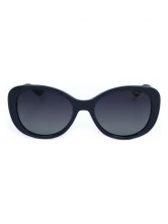 Polaroid Damskie okulary przeciwsłoneczne w kolorze granatowym rozmiar: 55. Niebieskie okulary przeciwsłoneczne Polaroid, bez wzorów, z tworzywa sztucznego. Za 162.49 zł.