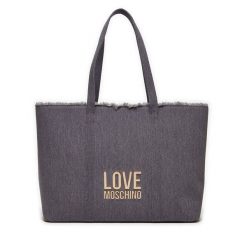 Torebka LOVE MOSCHINO. Szare torebki klasyczne Love Moschino, bez wzorów, bez dodatków. Za 799.99 zł.