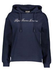 Pepe Jeans Bluza w kolorze granatowym rozmiar: S. Niebieskie bluzy Pepe Jeans, s, bez wzorów, z jeansu, z kapturem. Za 162.87 zł.