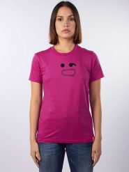 Diesel Clothes Koszulka w kolorze jagodowym rozmiar: S. Czerwone bluzki Diesel Clothes, s, bez wzorów, z bawełny, bez kołnierzyka, bez ramiączek. Za 114.98 zł.