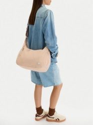 Reebok Torebka CEOWB-RBK-KL-004-09 Beżowy. Brązowe torebki klasyczne Reebok, bez wzorów, z materiału, bez dodatków. Za 89.99 zł.